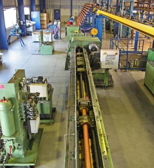 ระบบควบคุม PLC เครื่องบดพิลเกอร์เย็นที่มีแรงดันม้วนสูงถึง 500MPa ออกแบบสําหรับการผลิตท่อทองแดงและการแปรรูปโลหะ